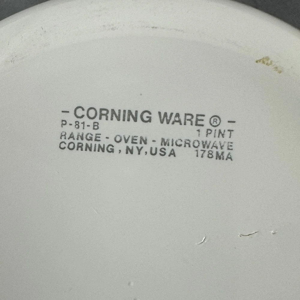 Vintage Corning Ware Spice of Life P-81-B 